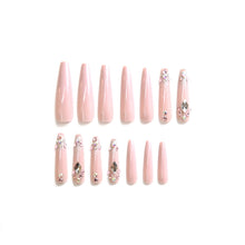Load image into Gallery viewer, Laflare - NEX NAIL TIP-EXTRA LONG_COFFIN_CFB008: CFB008 SUGAR PINK
