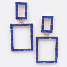 Load image into Gallery viewer, Stone Rectangle Earring
