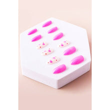 Load image into Gallery viewer, Love and Repeat - Heart Solid Press On Nail Set: MIX COLOR / ONE

