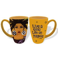 Latte Mug Live A Good Life On Purpose