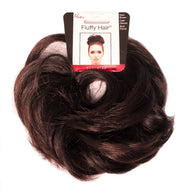 Mia Fluffy Hair Ponywrap Ponytailer - Dark Brown