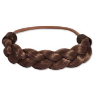 Mia Braided Tonytail Braided Ponytail Wrap - Light Brown