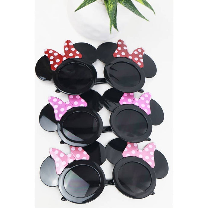 Love and Repeat - Cute Mouse Sunglasses: MIX COLOR / ONE