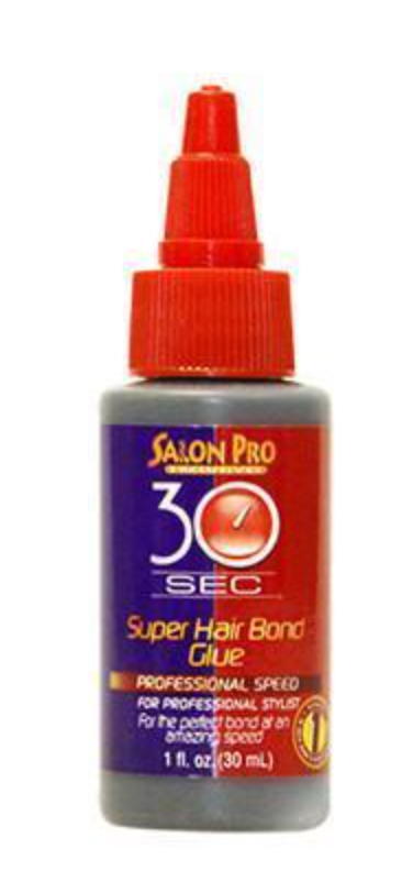 Salon Pro 30 Sec Super Hair Bond Glue 1oz