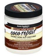 Aunt Jackie's Coconut Creme Recipes Coco Repair Coconut Creme Deep Conditioner 15 oz