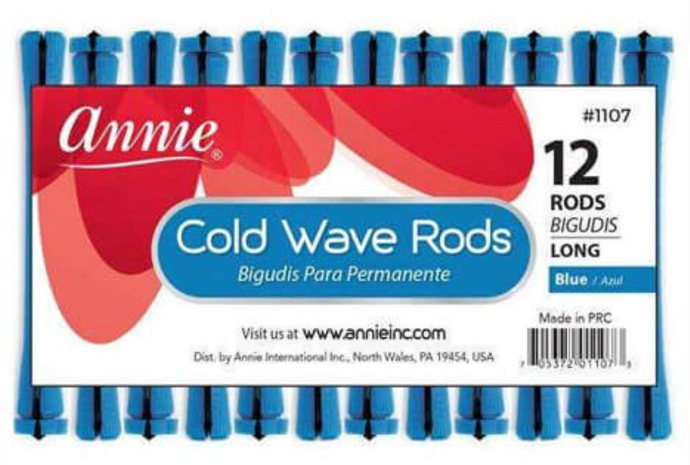 Annie Cold Wave Rod Short Blue