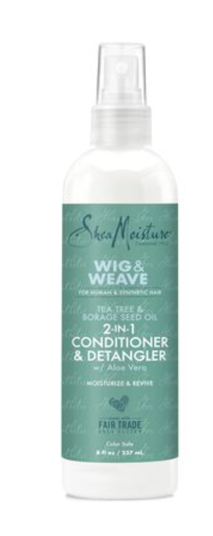 Shea Moisture Wig and Weave 2-in-1 Conditioner and Detangler 8oz