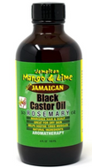 Jamaican Mango & Lime Black Castor Oil Rosemary 4 fl oz