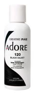 Adore Semi-Permanent Hair Color 120 Black Velvet 4 fl oz