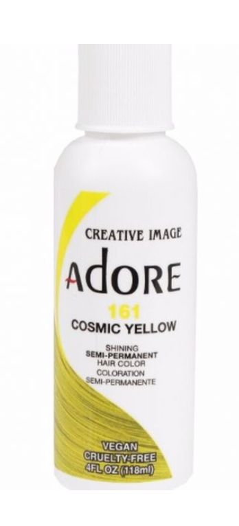 Adore Semi-Permanent Hair Color 161 Cosmic Yellow 4 fl oz