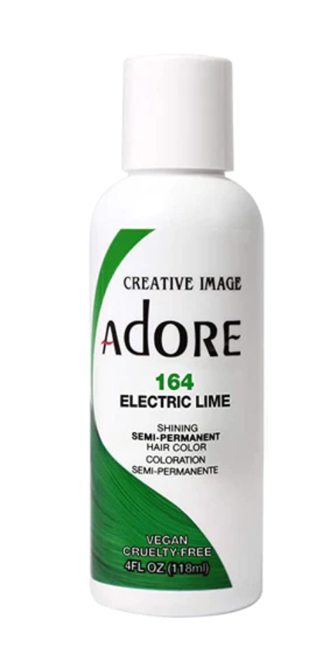 Adore Semi-Permanent Hair Color 164 Electric Lime 4 fl oz
