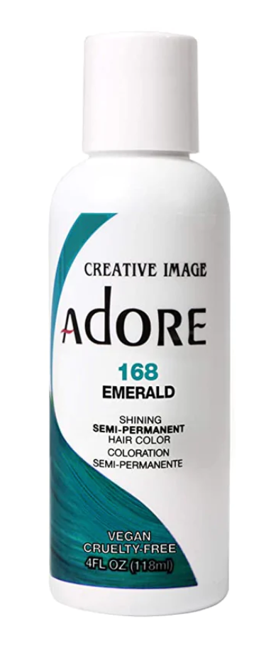 Adore Semi-Permanent Hair Color 168 Emerald 4 fl oz
