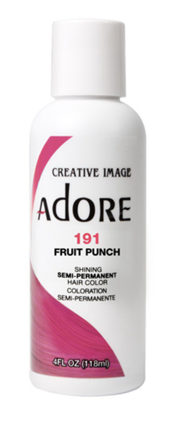 Adore Semi-Permanent Hair Color 191 Fruit Punch 4 fl oz