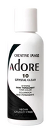 Adore Semi-Permanent Hair Color 10 Crystal Clear