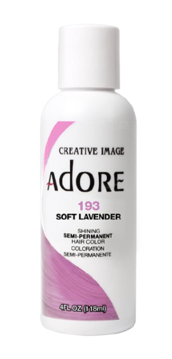 Adore Semi-Permanent Hair Color 193 Soft Lavender 4 fl oz