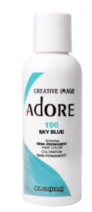 Adore Semi-Permanent Hair Color 196 Sky Blue