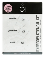 O! Beautiful Eyebrow Stencil Kit