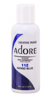 Adore Semi-Hair Color 112 Indigo Blue 4 fl oz
