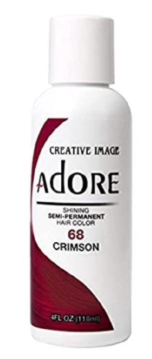 Adore Semi-Hair Color 68 Crimson 4 fl oz