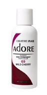 Adore Semi-Hair Color 69 Wild Cherry fl oz