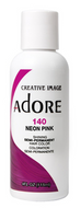 Adore Semi-Permanent Hair Color 140 Neon Pink 4 fl oz
