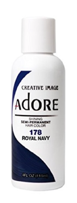 Adore Semi-Permanent Hair Color 178 Royal Navy 4 fl oz