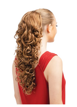 Load image into Gallery viewer, Designer Hair Show Me Clip in Draw String Ponytail
