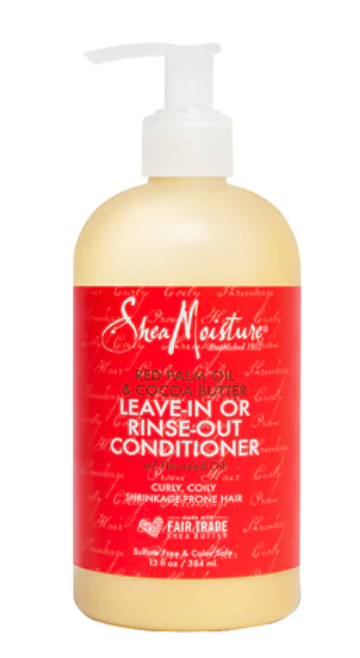 Shea Moisture Red Palm Oil n Cocoa Butter Leave In or Rinse Out Conditioner 13 fl oz