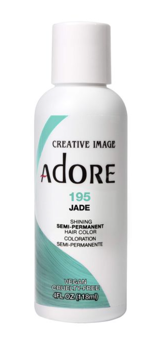 Adore Semi-Permanent Hair Color 195 Jade 4 fl oz
