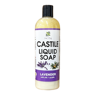 Lavender Castile Liquid Soap 16oz - Organic - Non-GMO Vegan