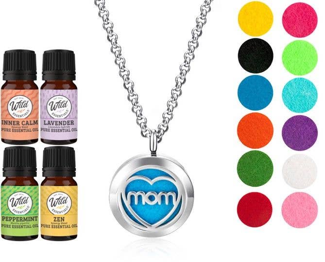 Wild Essentials - Mom With 4 Oils Necklace