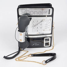 Load image into Gallery viewer, Pay Phone Purse: Black

