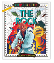 Load image into Gallery viewer, Crush Coloring Book The Rock
