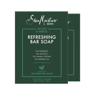 Shea Moisture Men Vetiver & Neroli Bar Soap 2 pack